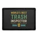 Pull Patch World's Best Trash Inspector patch med velcro 76x51 mm