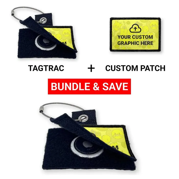 Pull Patch Custom Graphic TagTrac bundle AirTag
