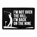 Pull Patch Back On The Nine patch 7,6x5 cm golfhumor