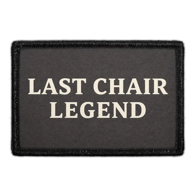 Pull Patch Last Chair Legend patch 3x2 ski med velcro