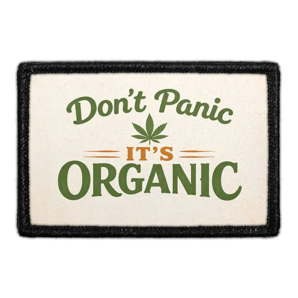 Pull Patch Don't Panic It's Organic patch 3x2