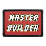 Pull Patch Master Builder patch med velcro