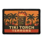 Pull Patch Tiki Torch Terrors patch 3x2 velcro