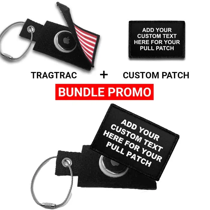 Pull Patch TagTrac + 4 linjer tekst bundle lodret