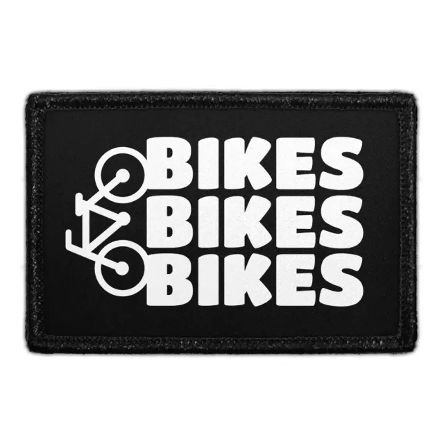 Pull Patch Bikes Bikes Bikes patch 3x2 cykel