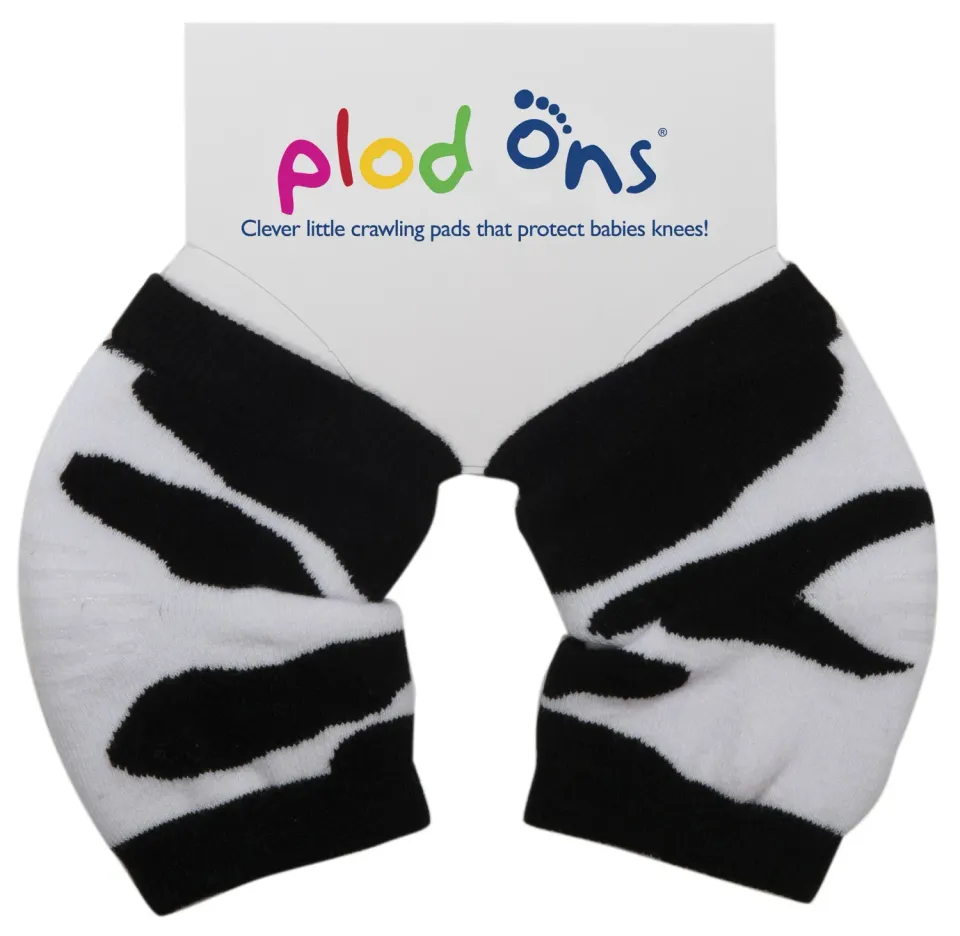 Sock Ons Plod Ons knæbeskytter cow rainbow