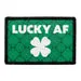 Pull Patch Lucky AF patch med velcro sort