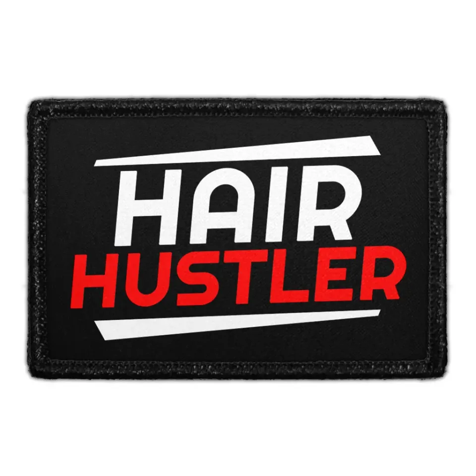 Pull Patch Hair Hustler patch med velcro 1 stk frisør