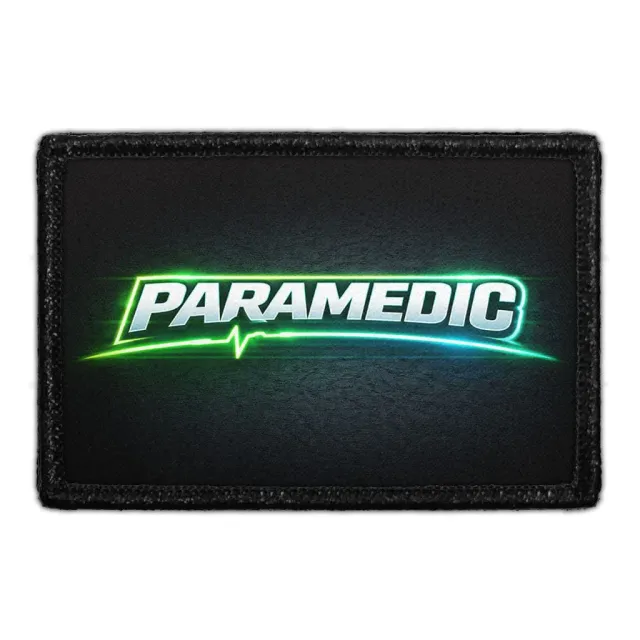 Pull Patch Paramedic patch med velcro – redder