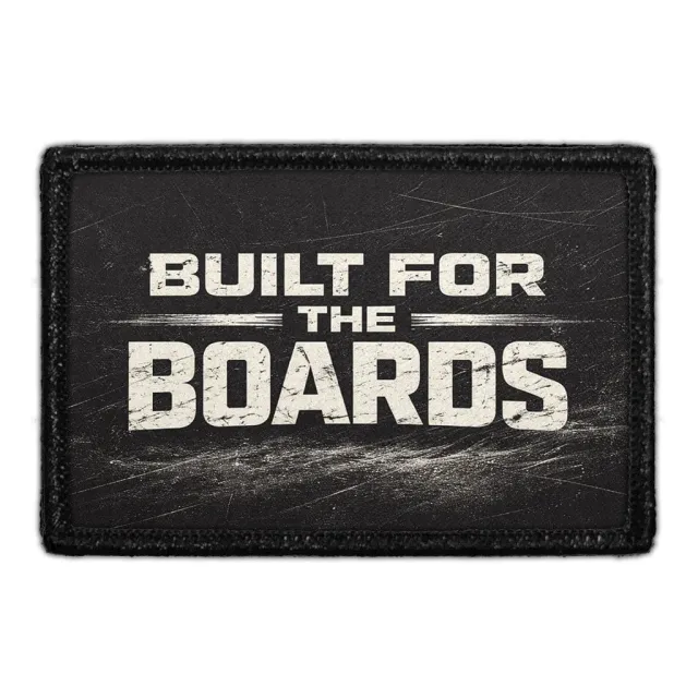 Pull Patch Built for the Boards patch ishockey