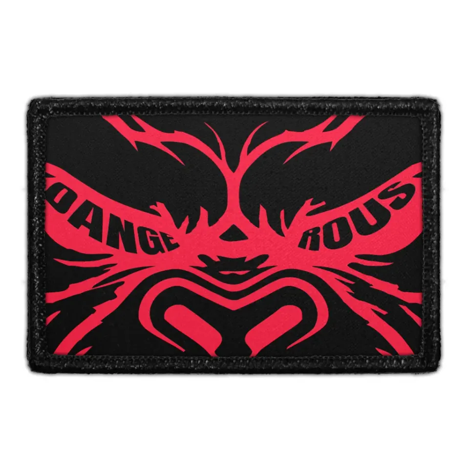 Pull Patch Dangerous Gorilla patch med velcro
