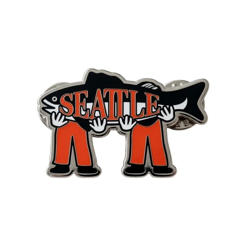 Vagabond Heart Seattle pin emalje hård