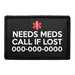 Pull Patch Custom Medical Alert patch 76 mm specialtekst