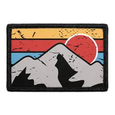 Pull Patch Mountain Gradient patch med velcro
