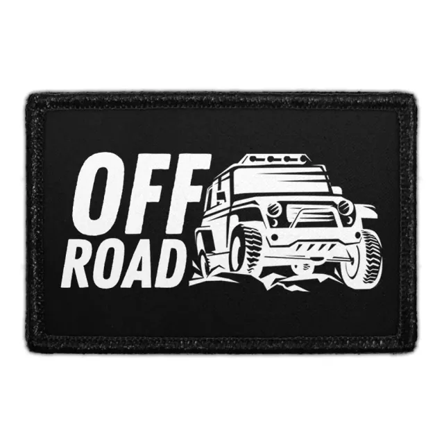 Pull Patch Off Road 4x4 patch med velcro polyester