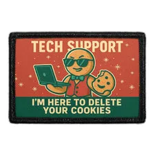 Pull Patch Tech Support Cookies patch velcro