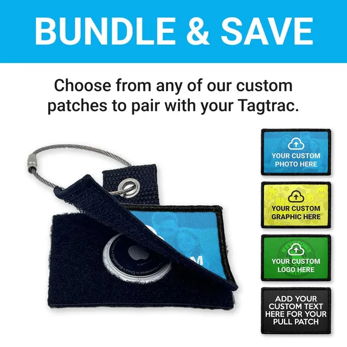 Pull Patch Custom Photo + TagTrac bundle vandret fotopatch