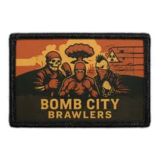 Pull Patch Bomb City Brawlers patch 76x51 mm velcro