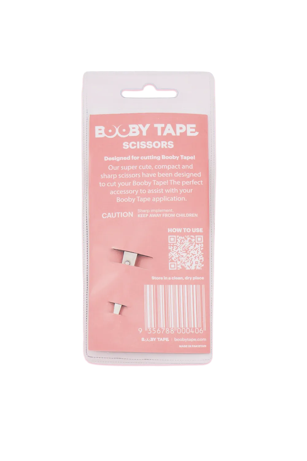 Booby Tape Mini Scissors saks hjerte