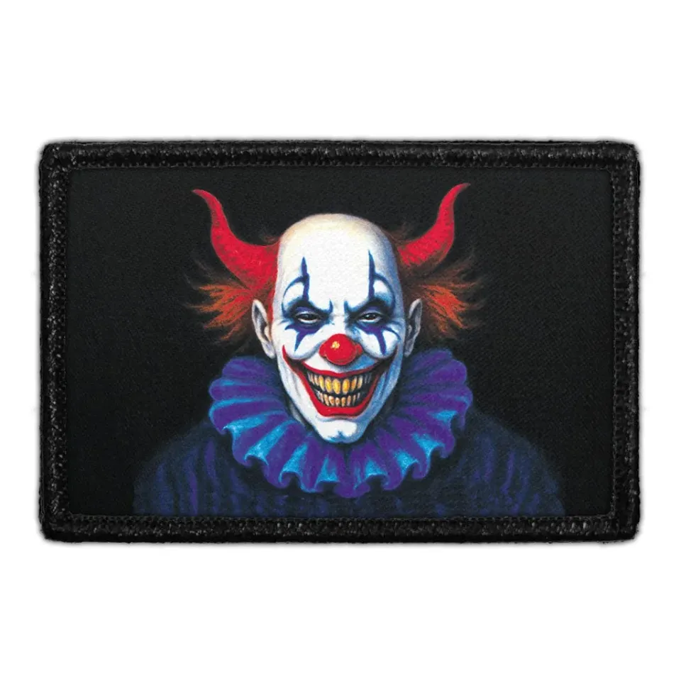 Pull Patch Pierrot Possession klovnepatch med velcro