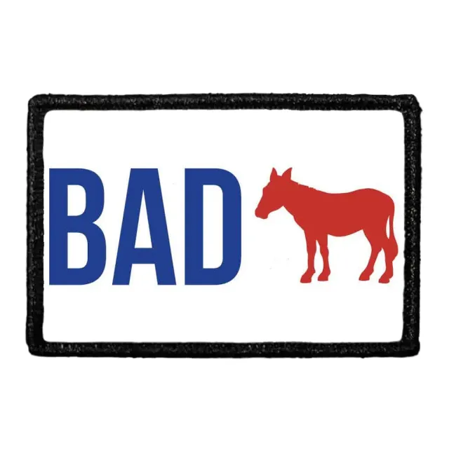 Pull Patch Bad Ass patch med velcro sort