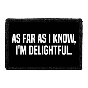 Pull Patch As Far As I Know Delightful patch velcro
