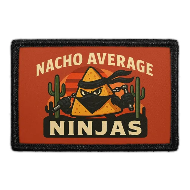 Pull Patch Nacho Average Ninjas patch sjov
