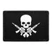 Pull Patch Skull With Guns patch med velcro – våben