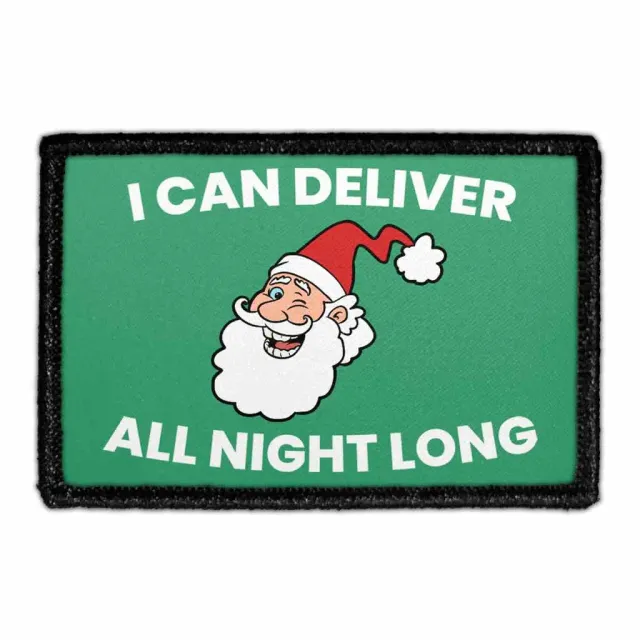 Pull Patch I Can Deliver All Night Long patch velcro