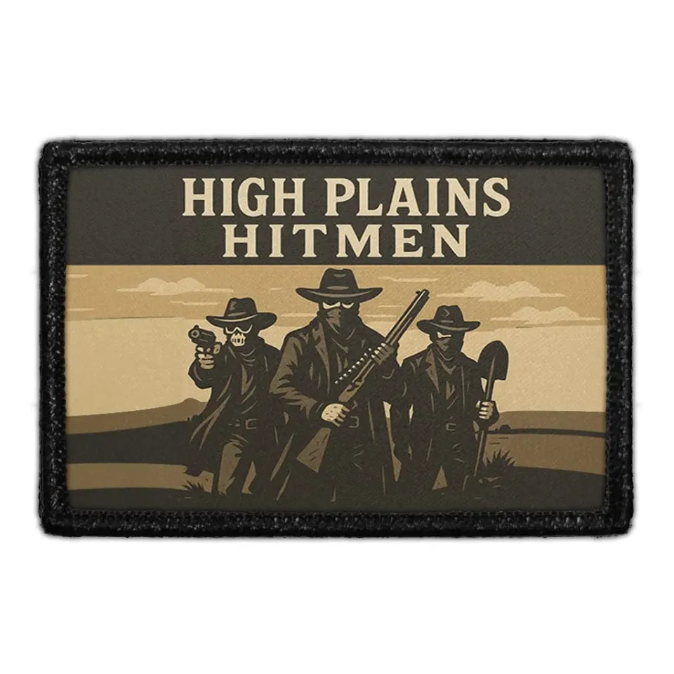Pull Patch High Plains Hitmen patch 76x51 velcro