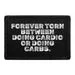 Pull Patch Cardio Carbs humorpatch med velcro