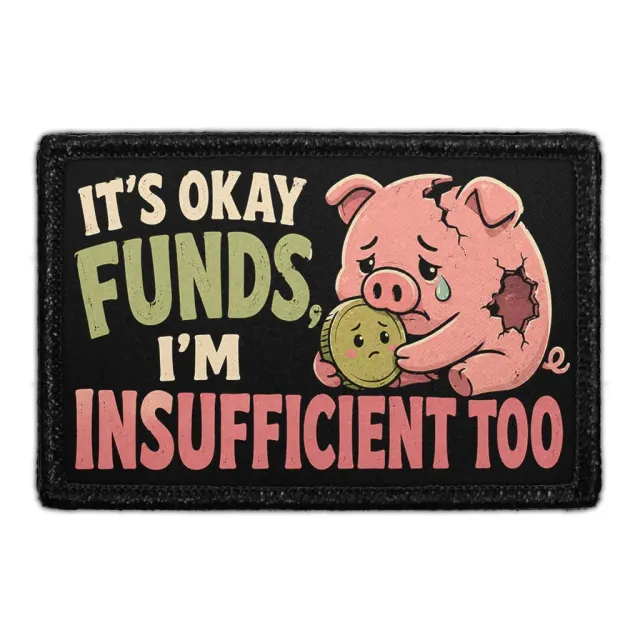 Pull Patch It’s Okay Funds patch velcro sjov
