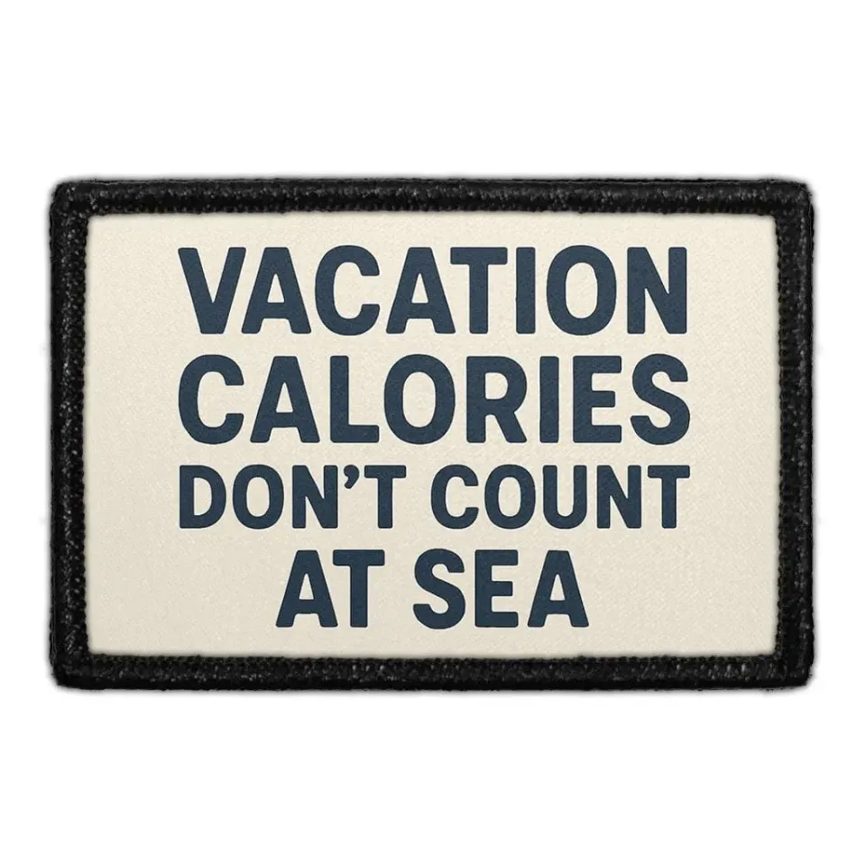 Pull Patch Vacation Calories patch med velcro krydstogt