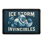 Pull Patch Ice Storm Invincibles patch velcro 76x51 mm
