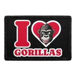 Pull Patch I Love Gorillas patch velcro