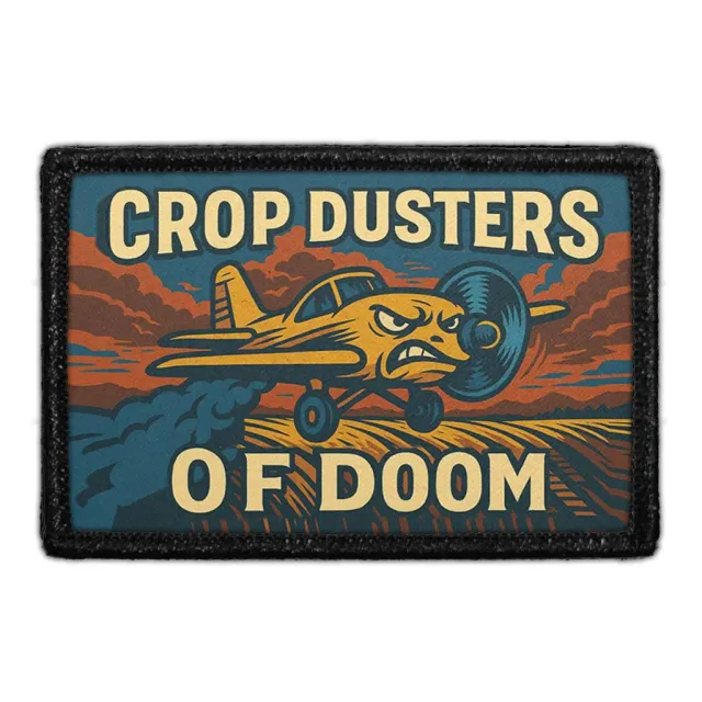 Pull Patch Crop Dusters Of Doom patch med velcro