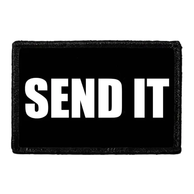 Pull Patch Send It patch 3x2 velcro