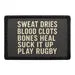 Pull Patch Sweat Dries Play Rugby patch 3x2 sport