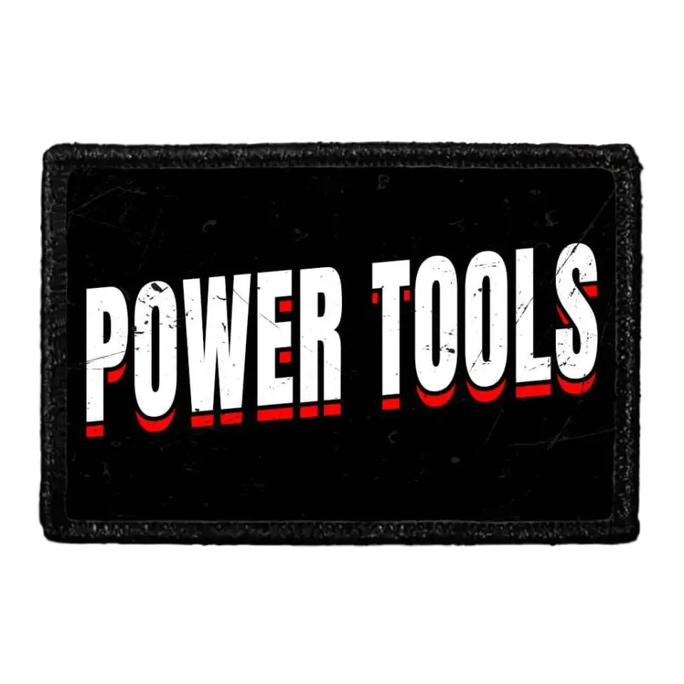 Pull Patch Power Tools patch med velcro 1 stk