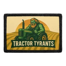 Pull Patch Tractor Tyrants patch med velcro 76x51 mm