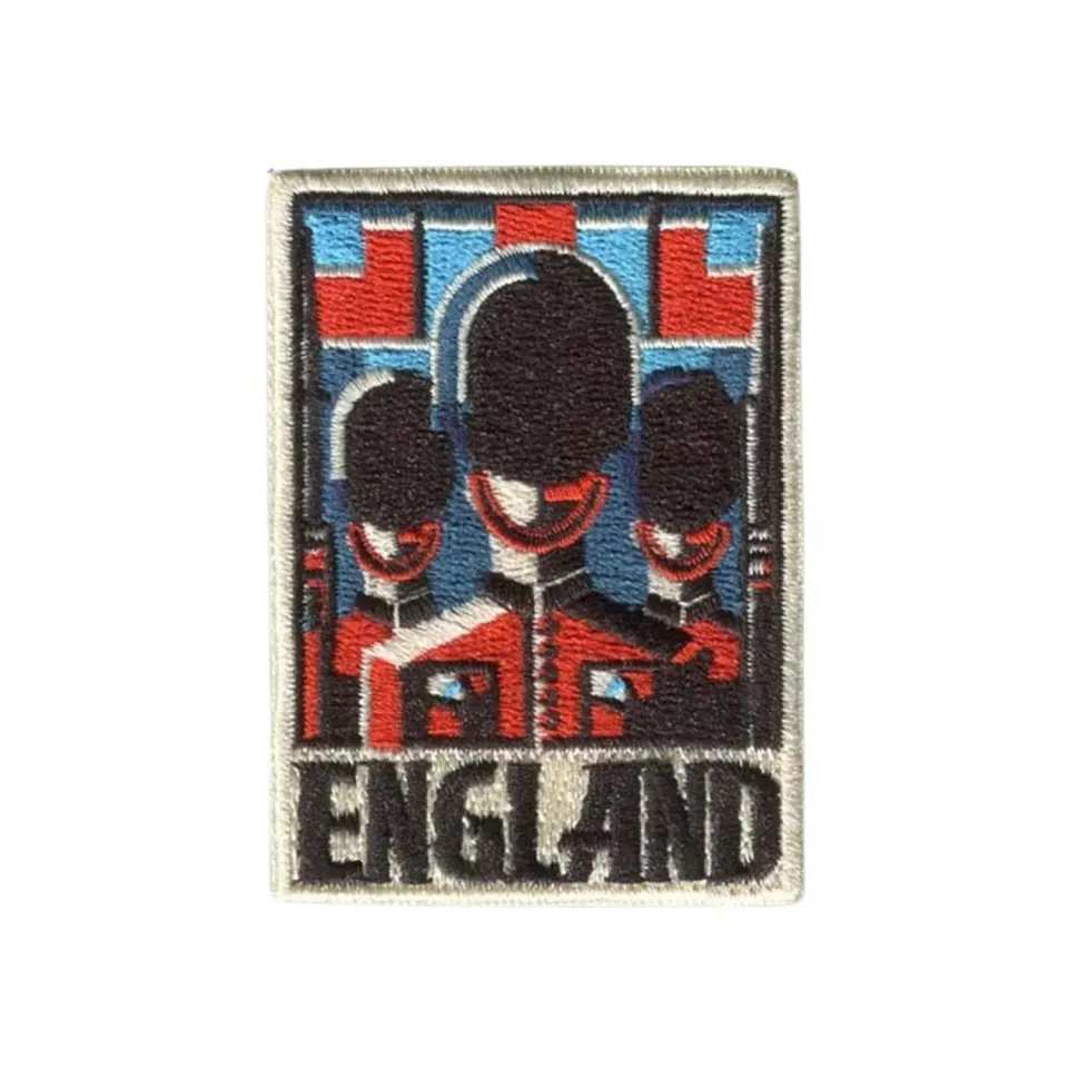 Vagabond Heart England patch strygemærke 70x51 mm