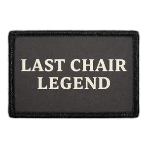 Pull Patch Last Chair Legend patch 3x2 ski med velcro