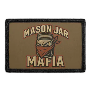 Pull Patch Mason Jar Mafia patch 76x51mm velcro