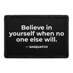 Pull Patch Sasquatch Believe velcropatch 76x51 mm motiv