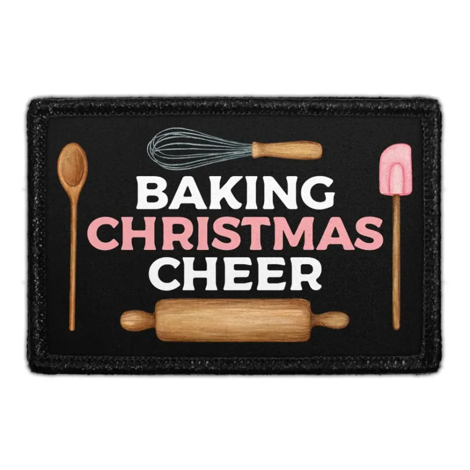 Pull Patch Baking Christmas Cheer patch – bagning