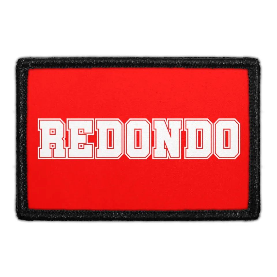 Pull Patch Redondo patch med velcro 76x51 mm til kasket