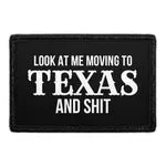 Pull Patch Moving To Texas patch med velcro hook