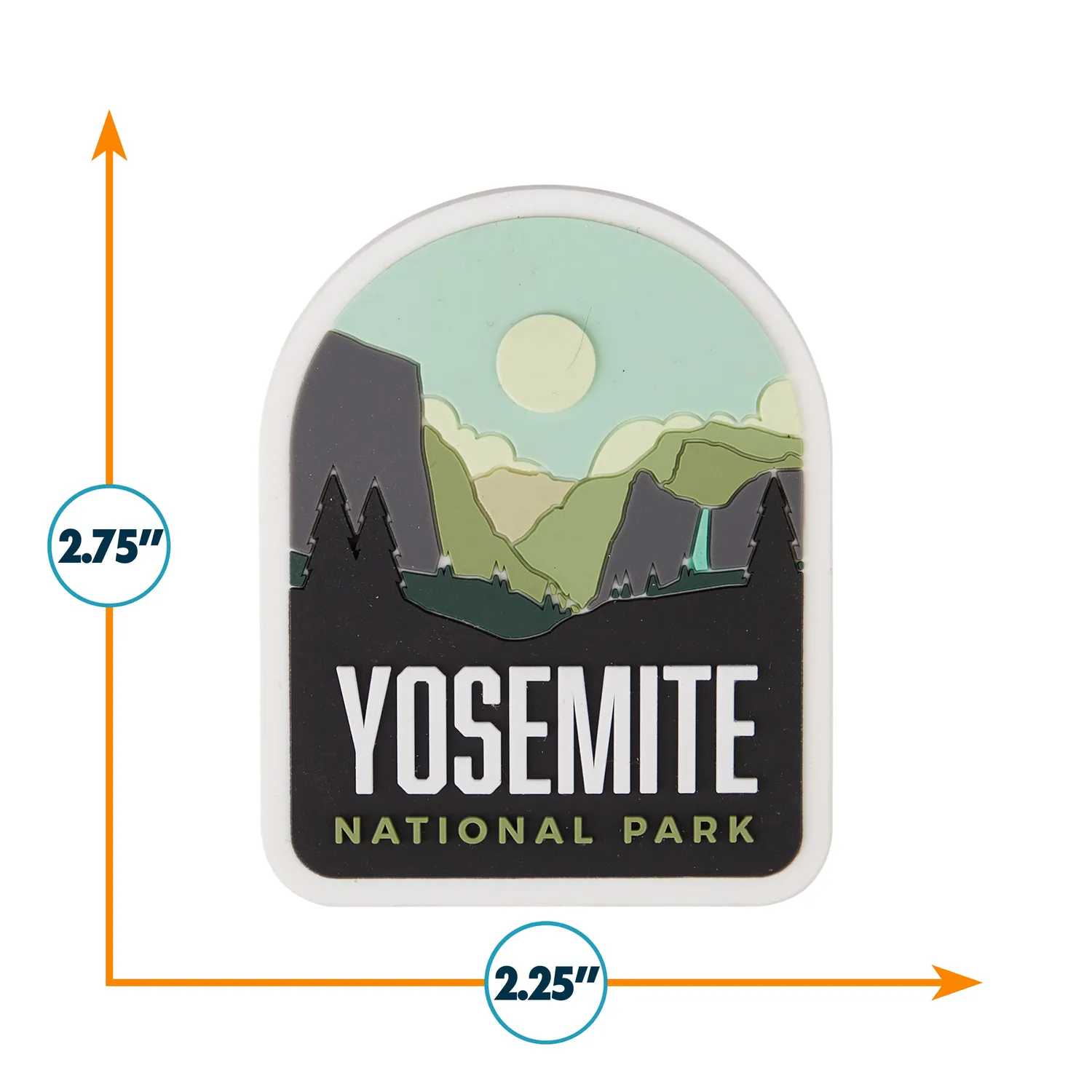 Vagabond Heart Yosemite køleskabsmagnet 3D PVC