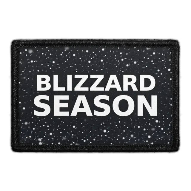 Pull Patch Blizzard Season patch med velcro 76x51