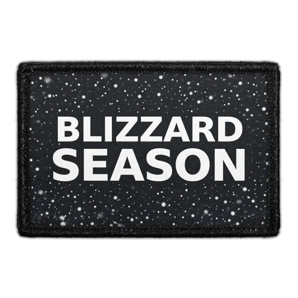 Pull Patch Blizzard Season patch med velcro 76x51